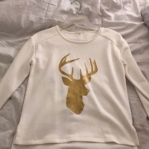 NWOT Deer sweater